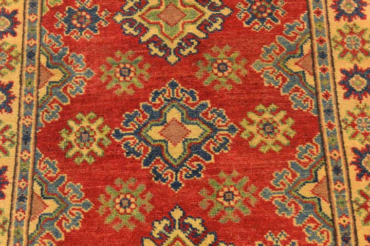 2' 7 x 4' 1 Hand Knotted Kazak Rug