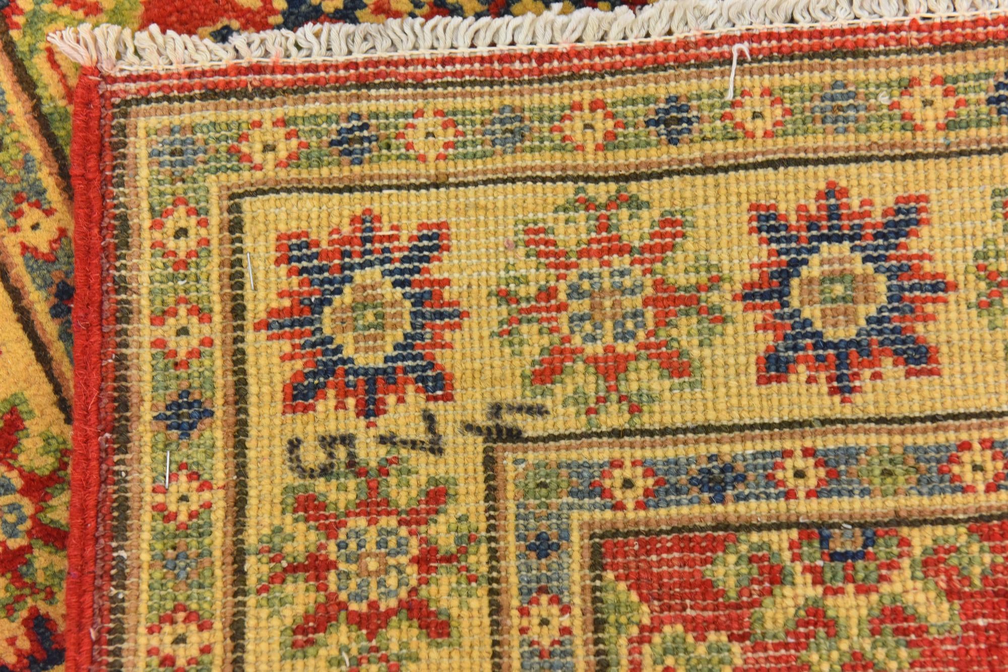 2' 7 x 4' 1 Hand Knotted Kazak Rug