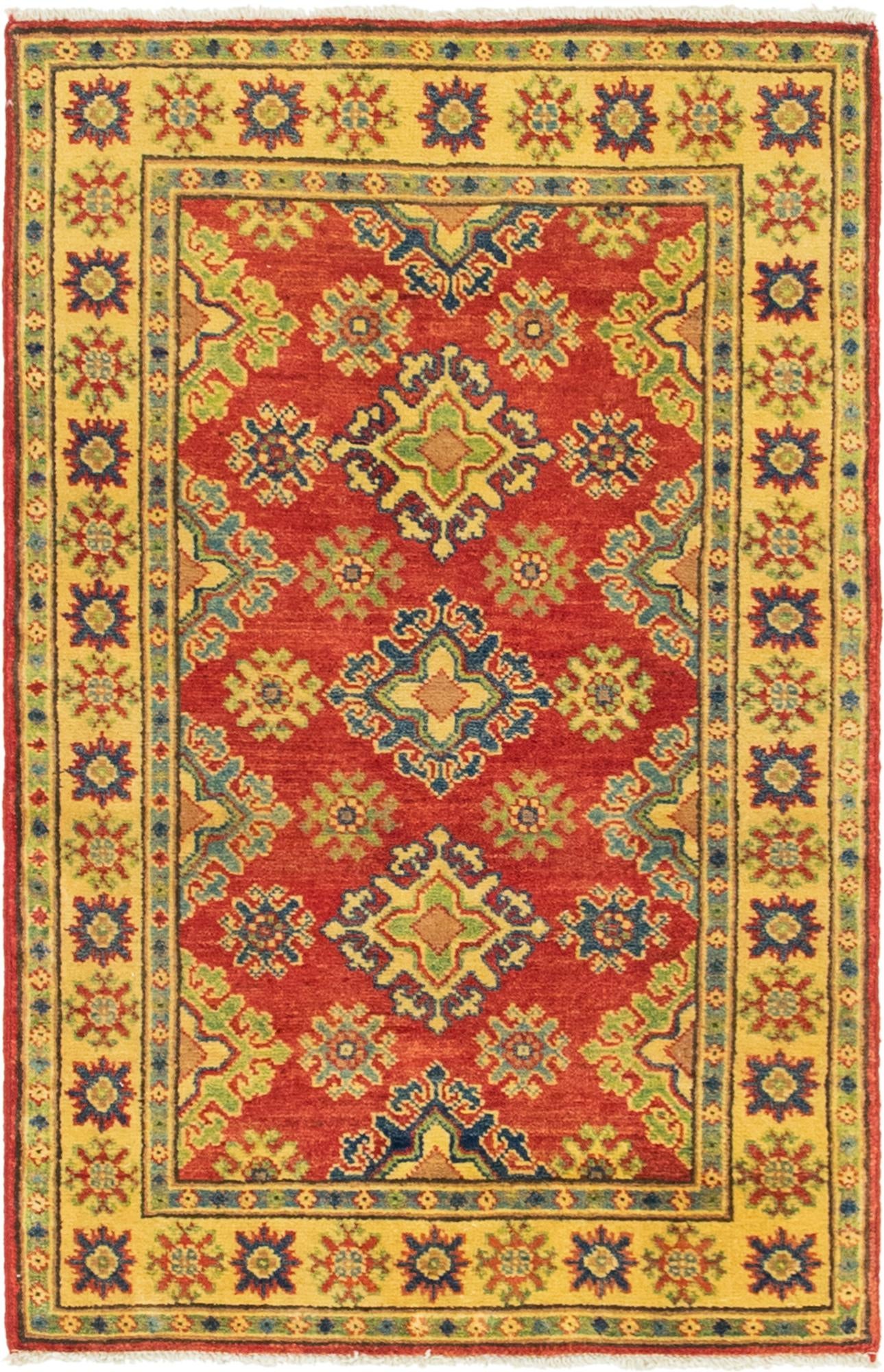 2' 7 x 4' 1 Hand Knotted Kazak Rug