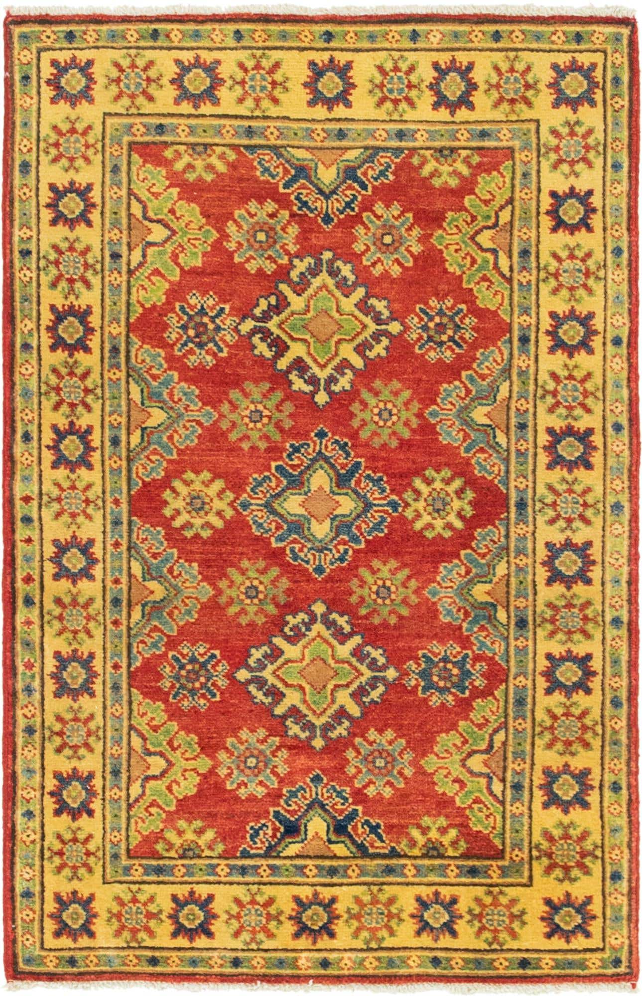 2' 7 x 4' 1 Hand Knotted Kazak Rug
