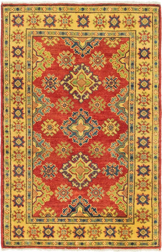 2' 7 x 4' 1 Hand Knotted Kazak Rug