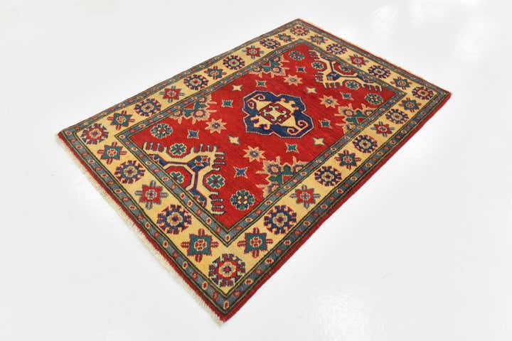 2' 8 x 4' 1 Hand Knotted Kazak Rug