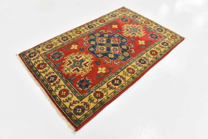 2' 7 x 4' 1 Hand Knotted Kazak Rug