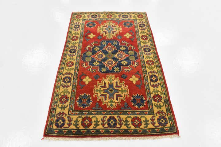 2' 7 x 4' 1 Hand Knotted Kazak Rug