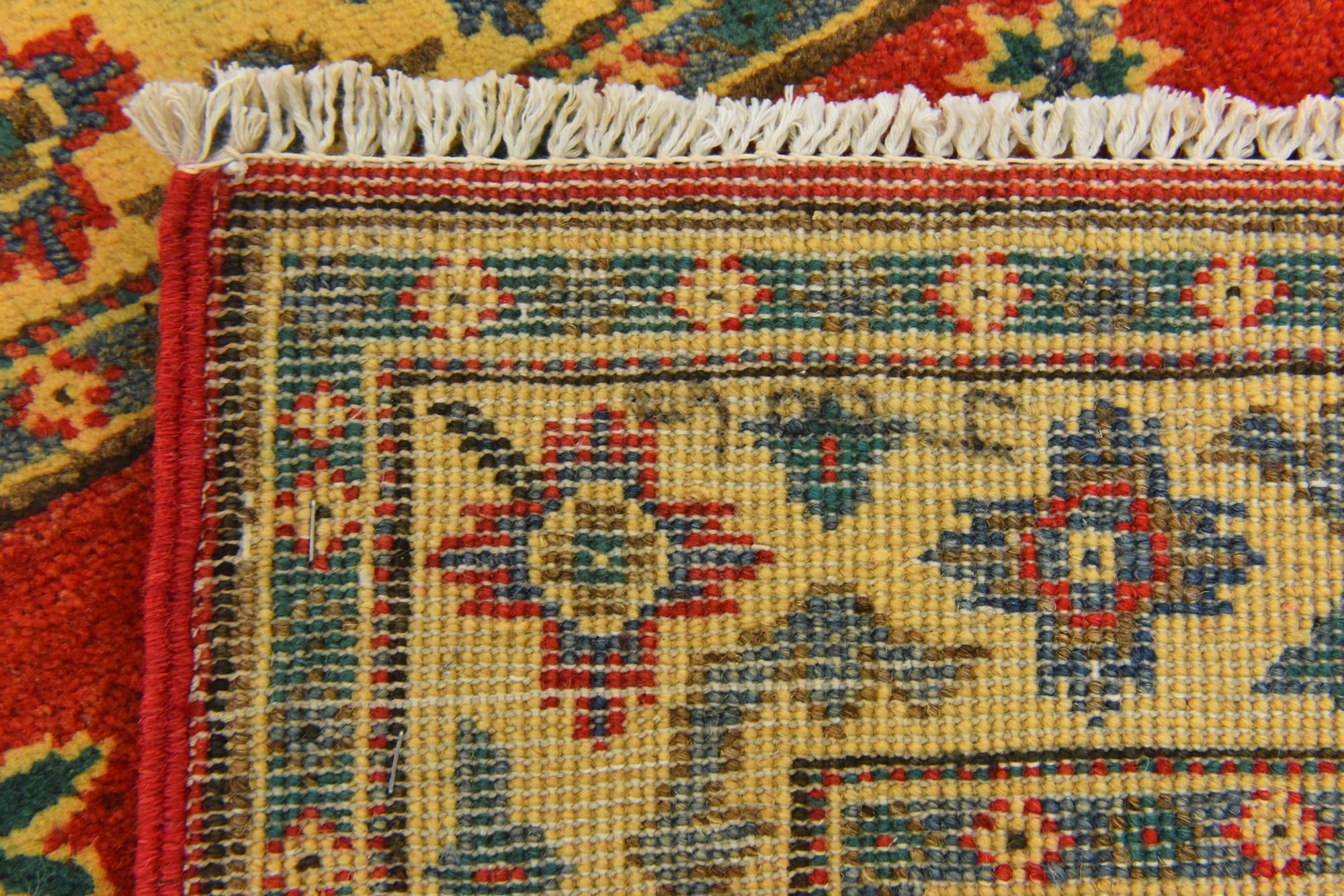 2' 8 x 4' 1 Hand Knotted Kazak Rug