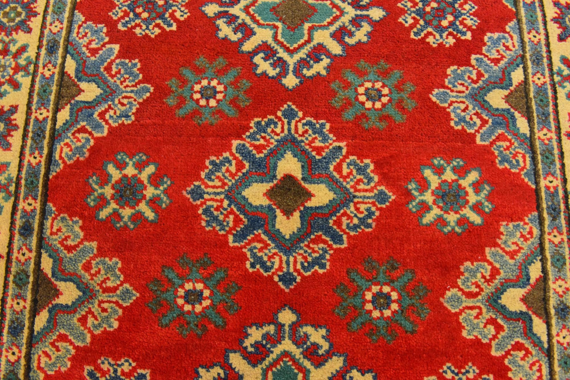 2' 10 x 4' 1 Hand Knotted Kazak Rug