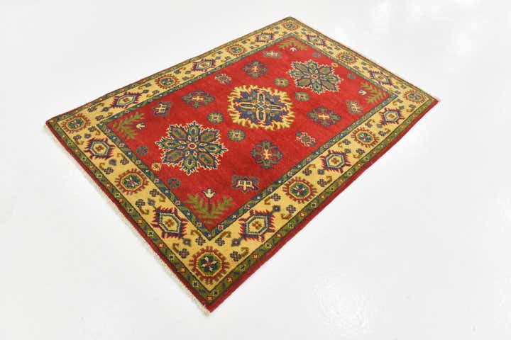 2' 9 x 4' 1 Hand Knotted Kazak Rug