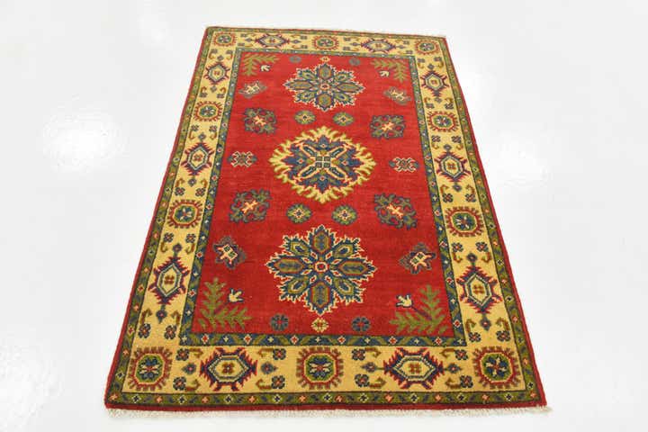 2' 9 x 4' 1 Hand Knotted Kazak Rug