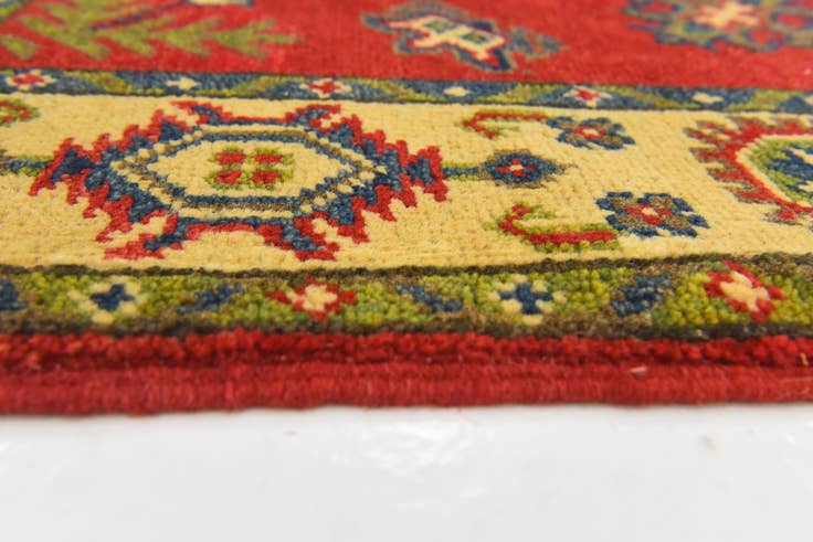 Detail image of 2' 9 x 4' 1 Hand Knotted Kazak Rug