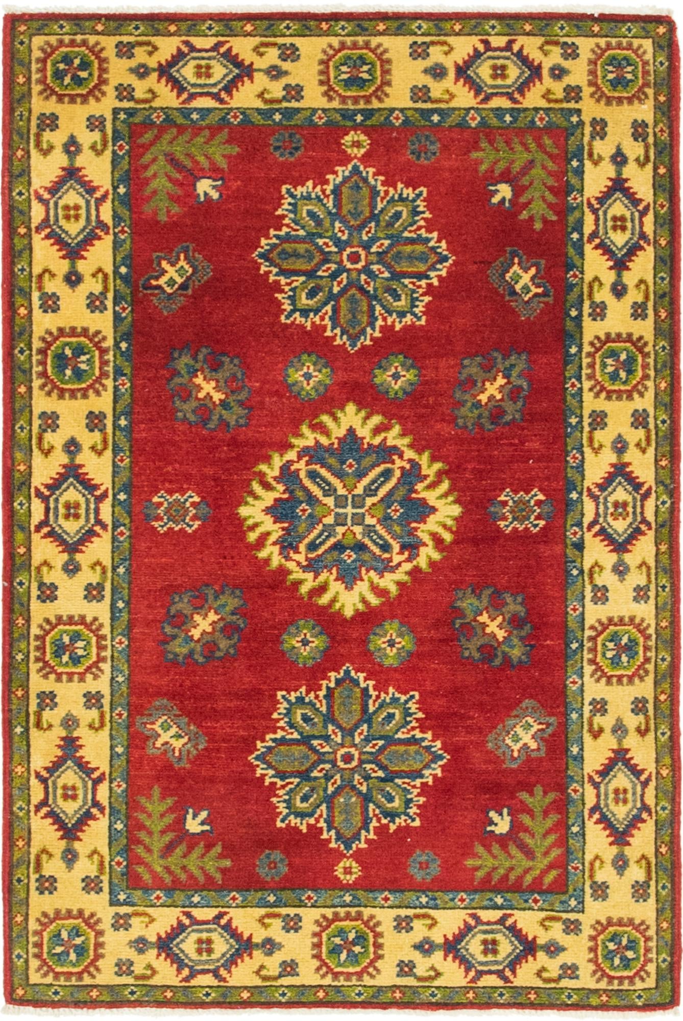 2' 9 x 4' 1 Hand Knotted Kazak Rug