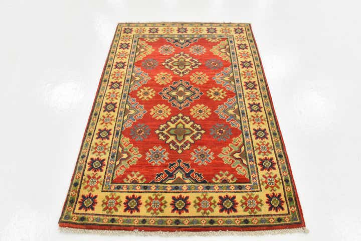 2' 7 x 3' 11 Hand Knotted Kazak Rug