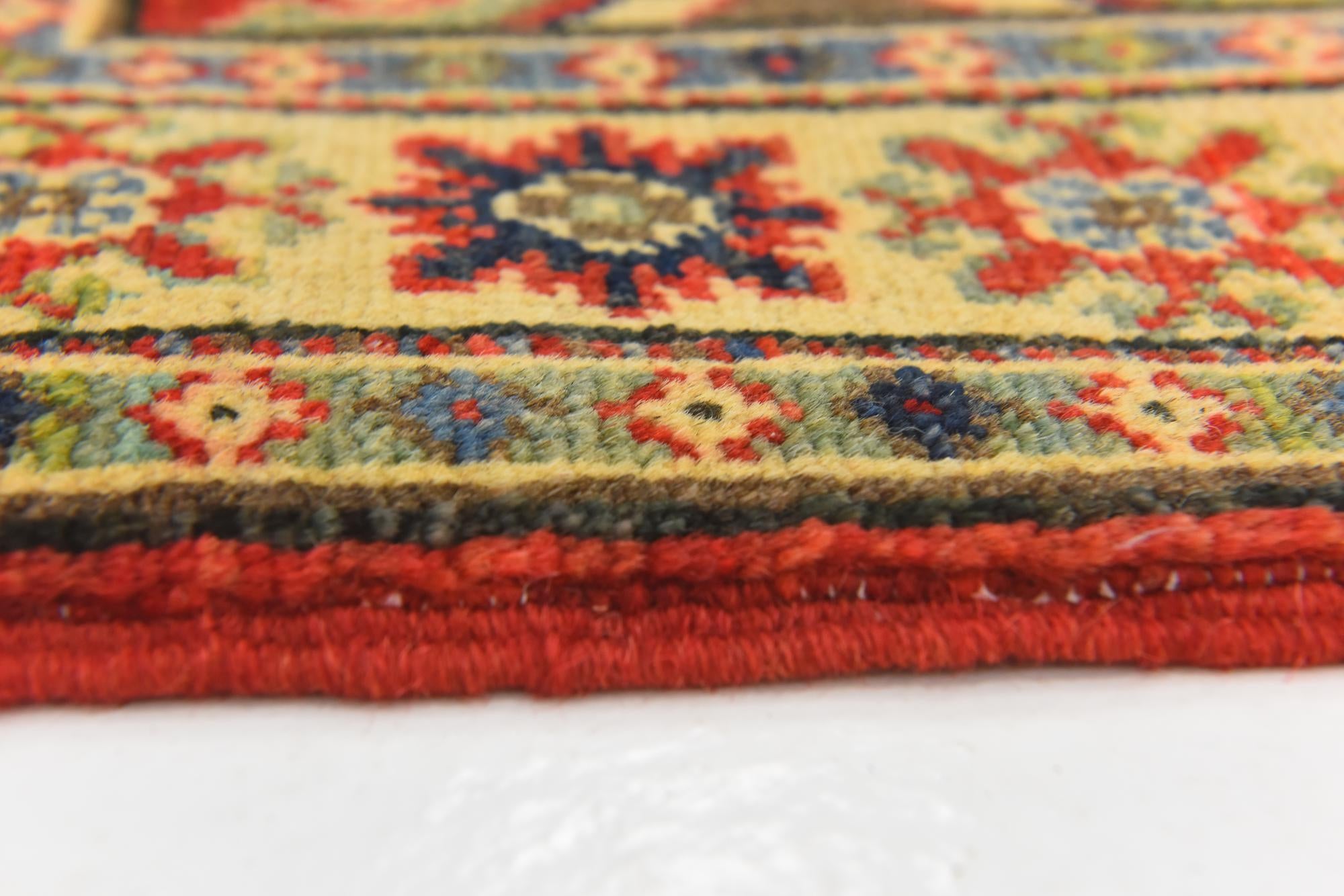 2' 7 x 3' 11 Hand Knotted Kazak Rug