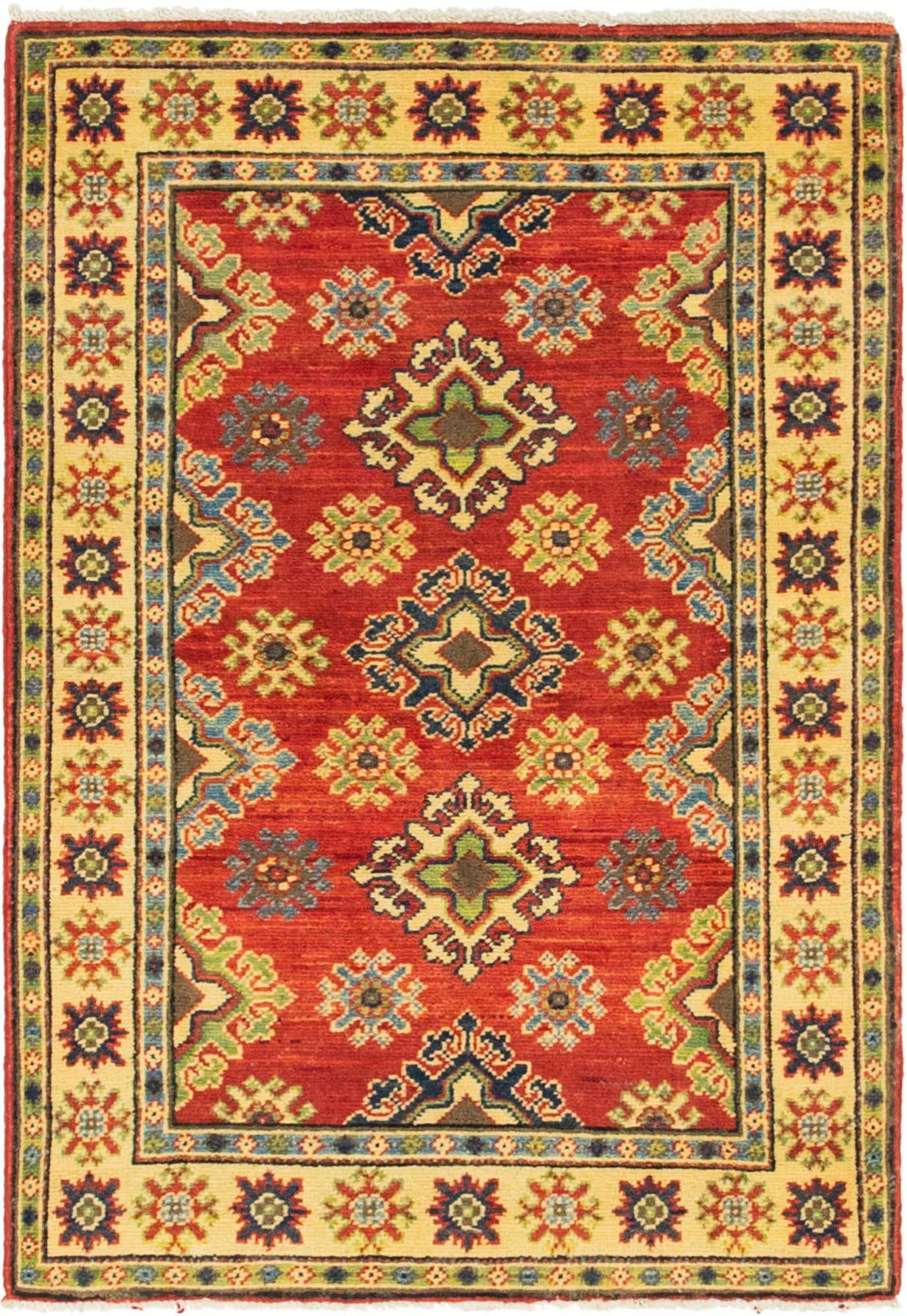 2' 7 x 3' 11 Hand Knotted Kazak Rug