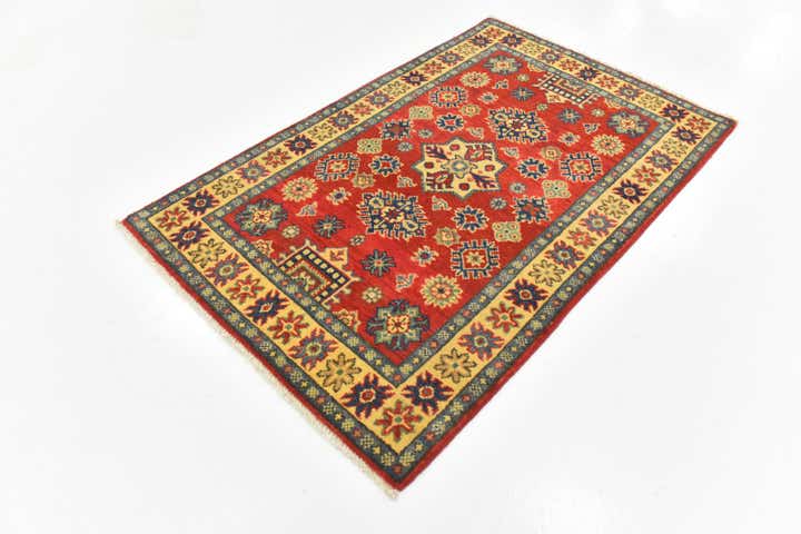 2' 8 x 4' 3 Hand Knotted Kazak Rug
