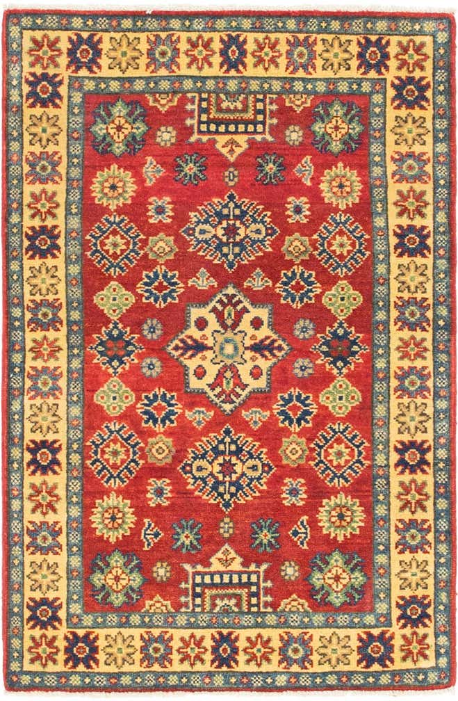 2' 8 x 4' 3 Hand Knotted Kazak Rug