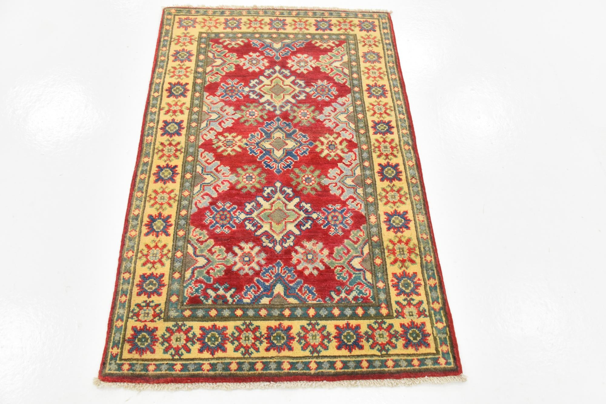 2' 7 x 4' 1 Hand Knotted Kazak Rug