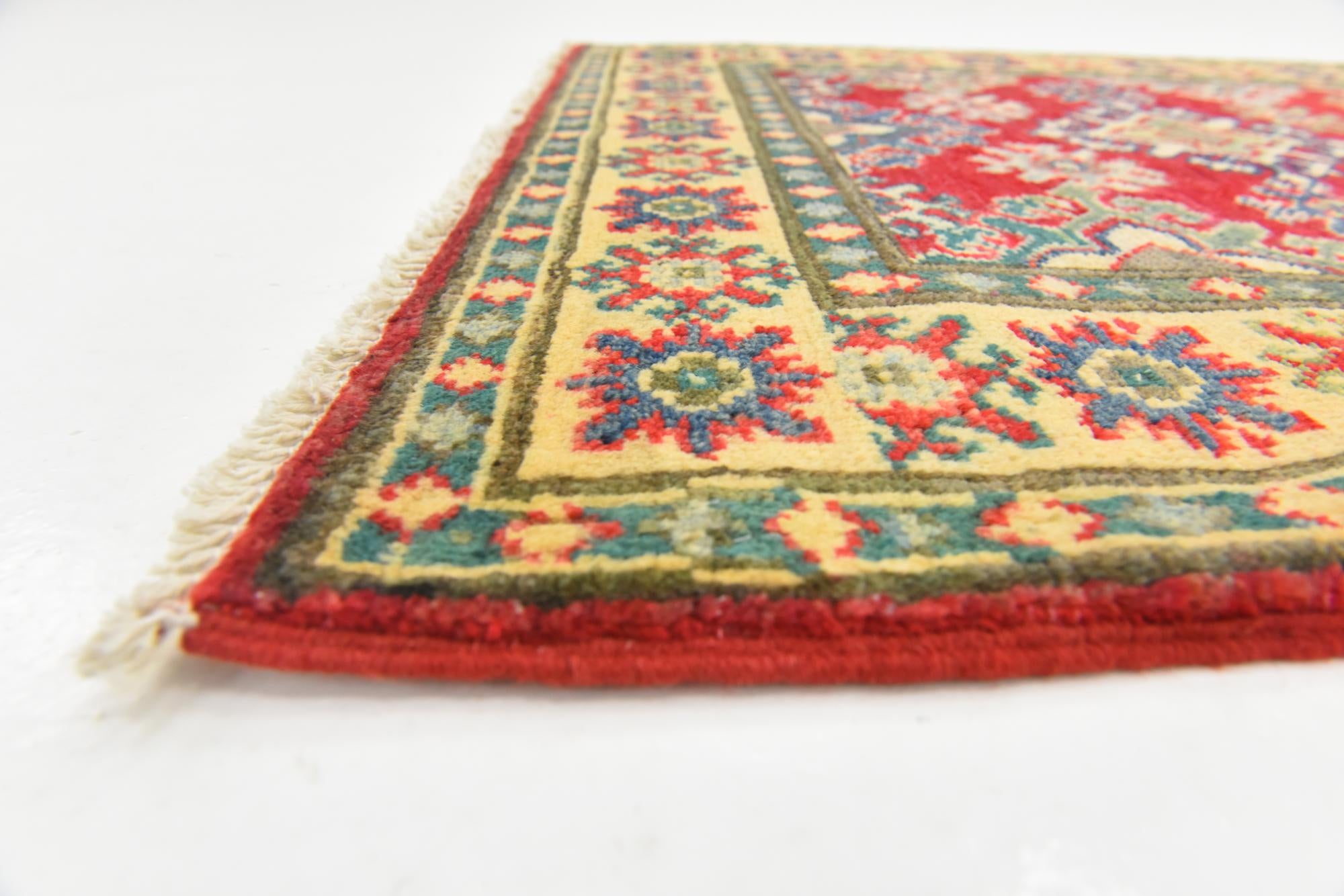 2' 7 x 4' 1 Hand Knotted Kazak Rug