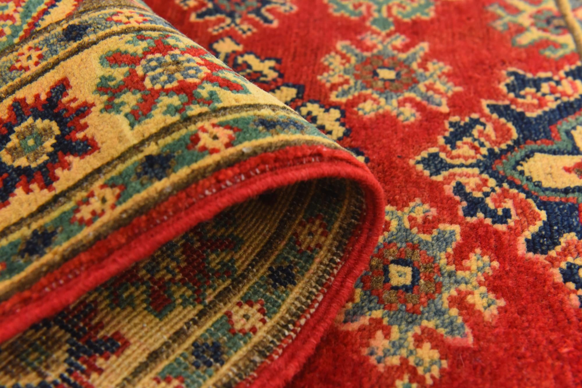 2' 7 x 3' 11 Hand Knotted Kazak Rug