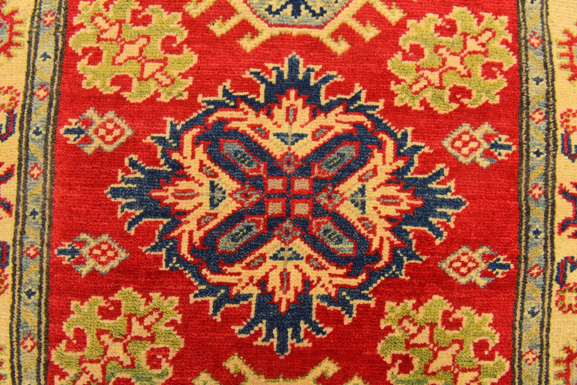 2' 8 x 3' 11 Hand Knotted Kazak Rug