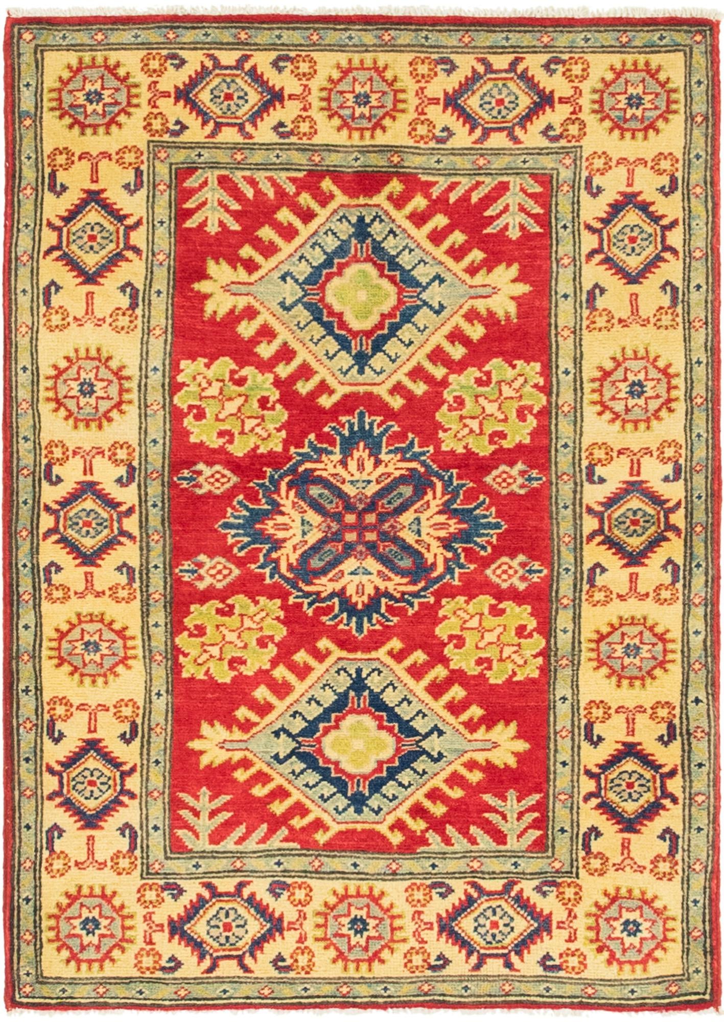 2' 8 x 3' 11 Hand Knotted Kazak Rug