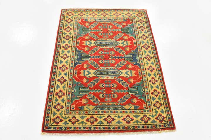 2' 10 x 3' 10 Hand Knotted Kazak Rug