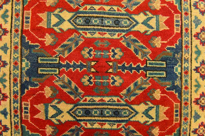 2' 10 x 3' 10 Hand Knotted Kazak Rug