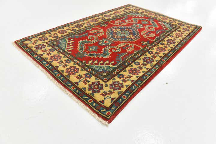 2' 8 x 4' 1 Hand Knotted Kazak Rug