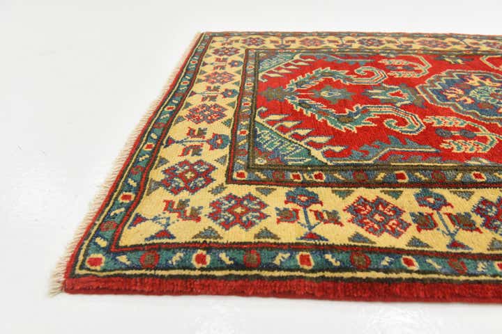 2' 8 x 4' 1 Hand Knotted Kazak Rug
