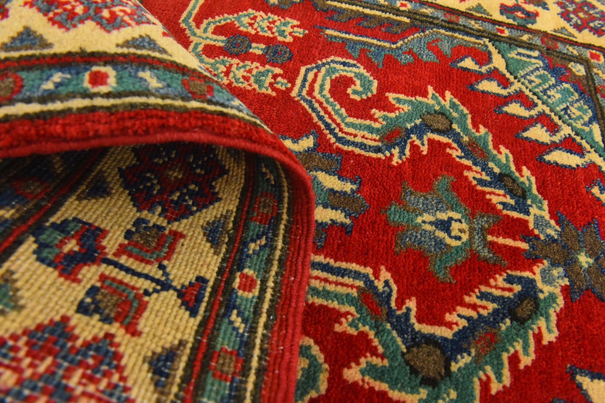 2' 8 x 4' 1 Hand Knotted Kazak Rug