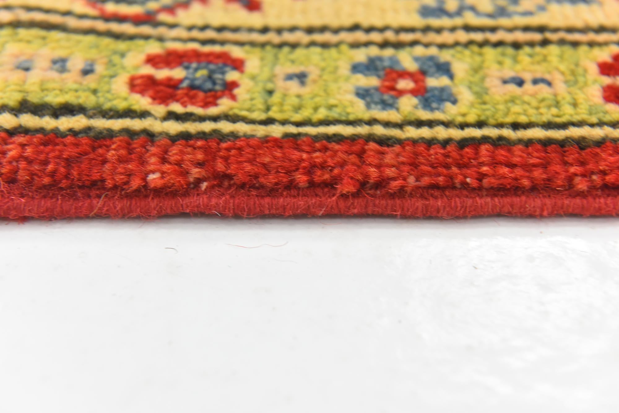 4' 1 x 6' 4 Hand Knotted Kazak Rug
