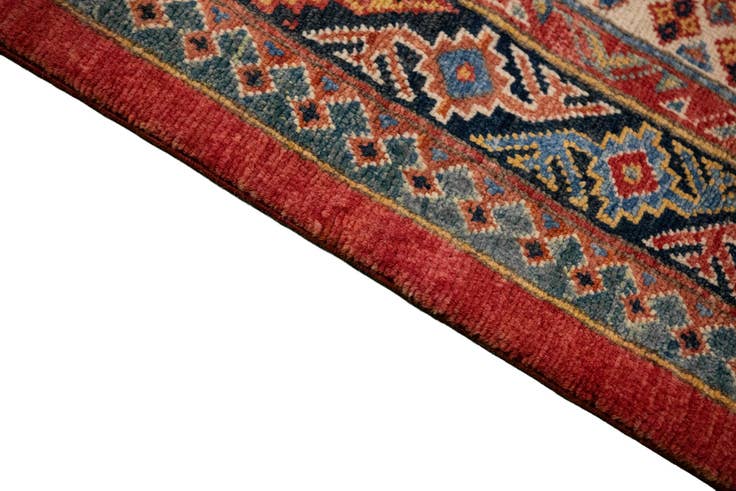 Detail image of 12' 2 x 17' 9 Hand Knotted Kazak Rug