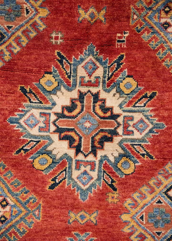 12' 2 x 17' 9 Hand Knotted Kazak Rug