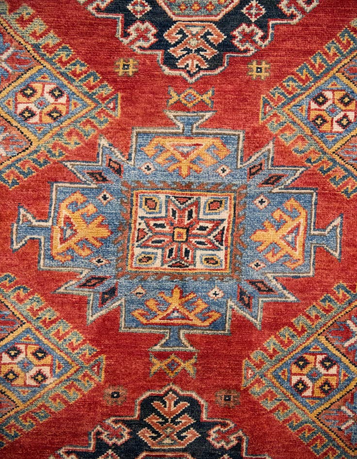 Detail image of 12' 2 x 17' 9  Hand Knotted Kazak Rug