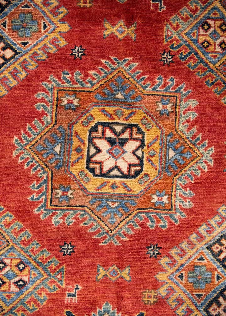 12' 2 x 17' 9 Hand Knotted Kazak Rug