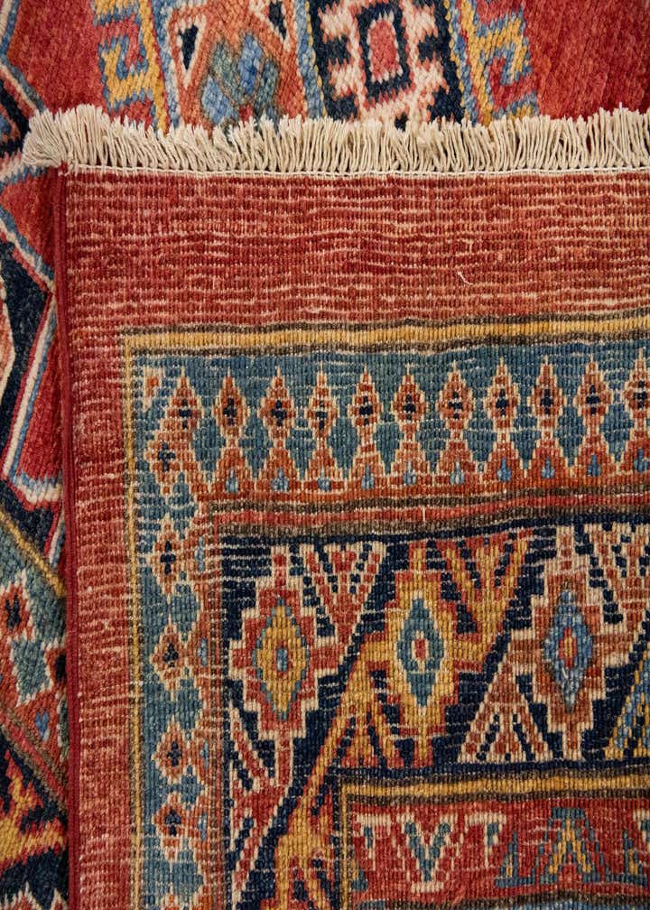 12' 2 x 17' 9 Hand Knotted Kazak Rug