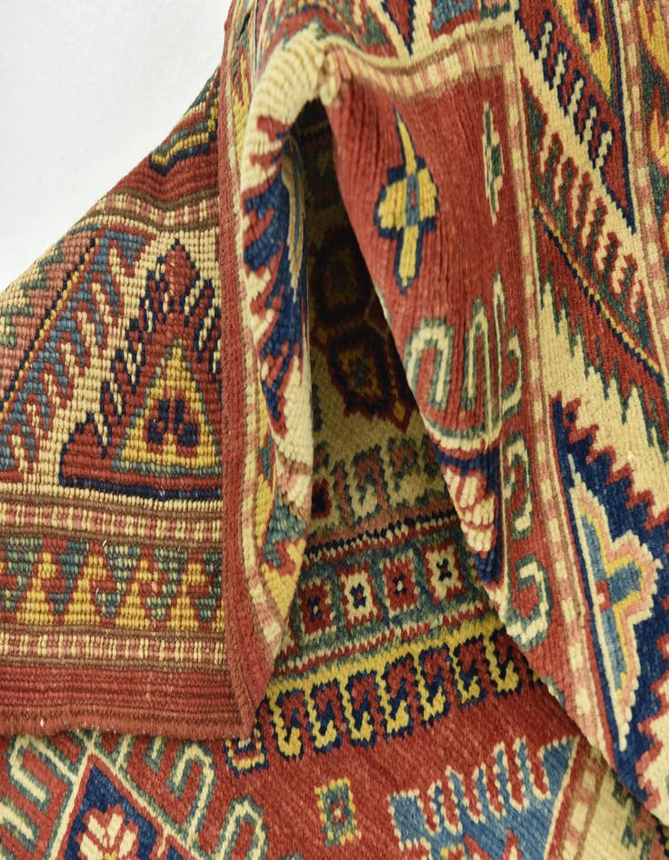 Detail image of 2' 9 x 4'  Hand Knotted Kazak Rug