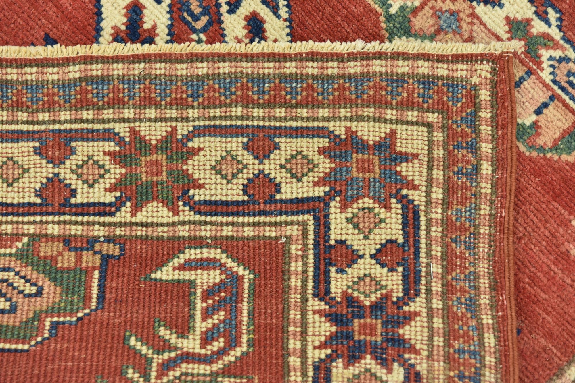 2' 9 x 3' 9 Hand Knotted Kazak Rug