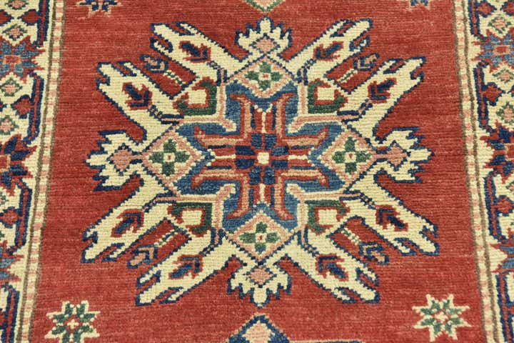 2' 9 x 3' 9 Hand Knotted Kazak Rug