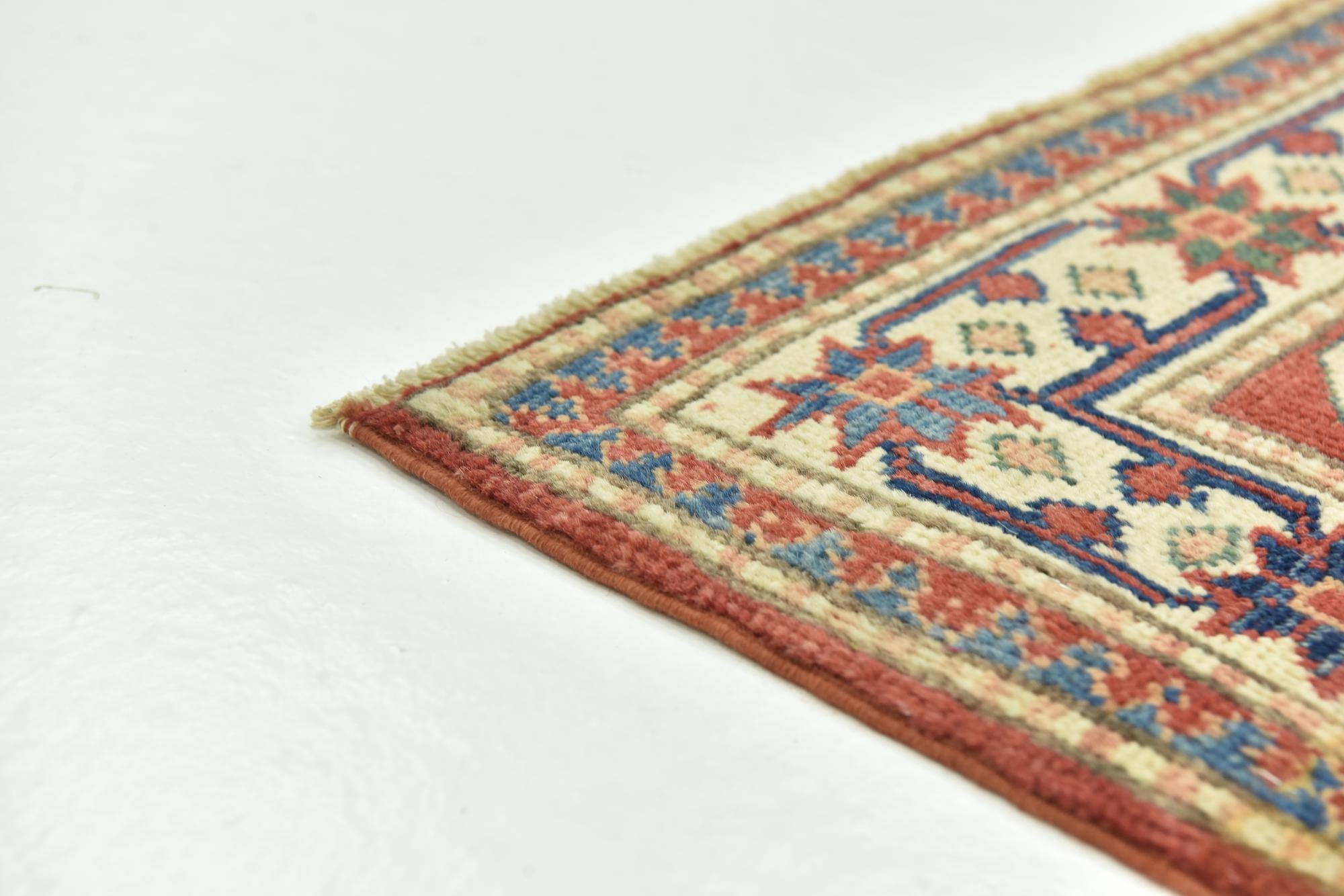 2' 9 x 3' 9 Hand Knotted Kazak Rug
