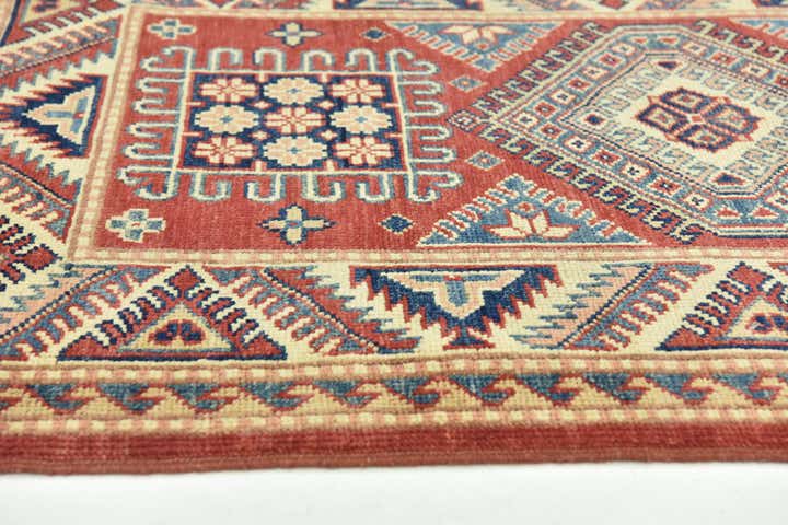 80cm x 125cm anudado a mano Kazak Alfombra