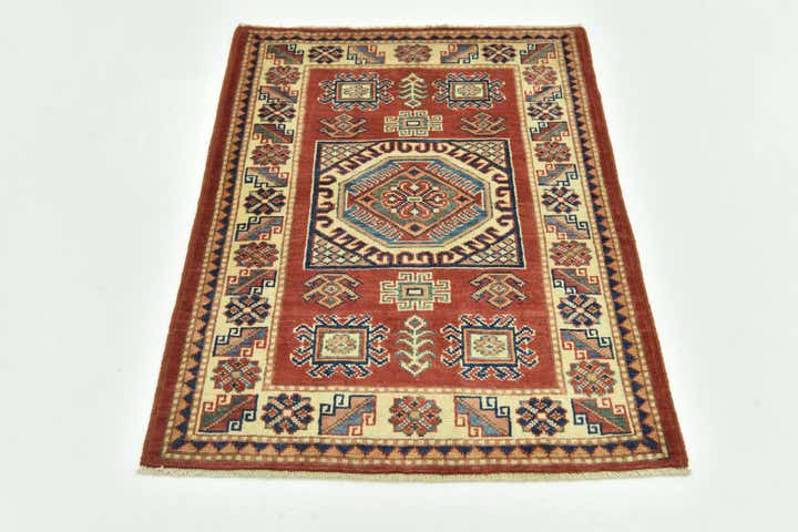 2' 9 x 3' 10 Hand Knotted Kazak Rug