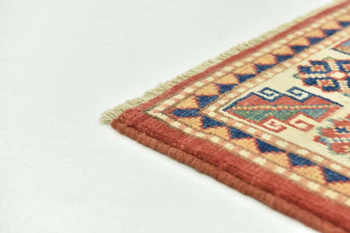 2' 9 x 3' 10 Hand Knotted Kazak Rug