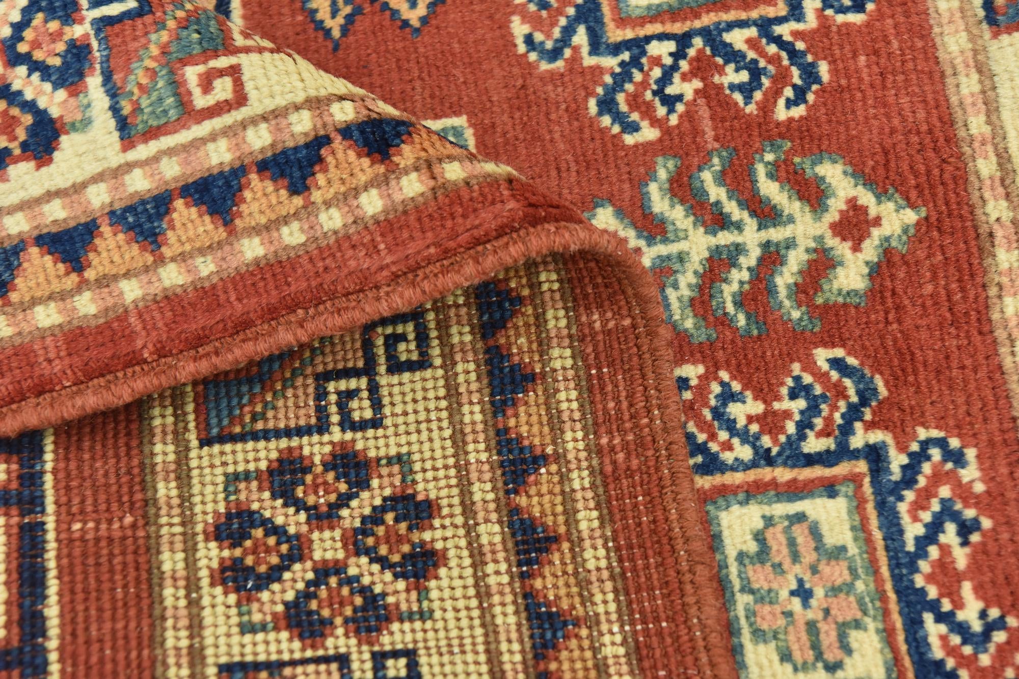 2' 9 x 3' 10 Hand Knotted Kazak Rug