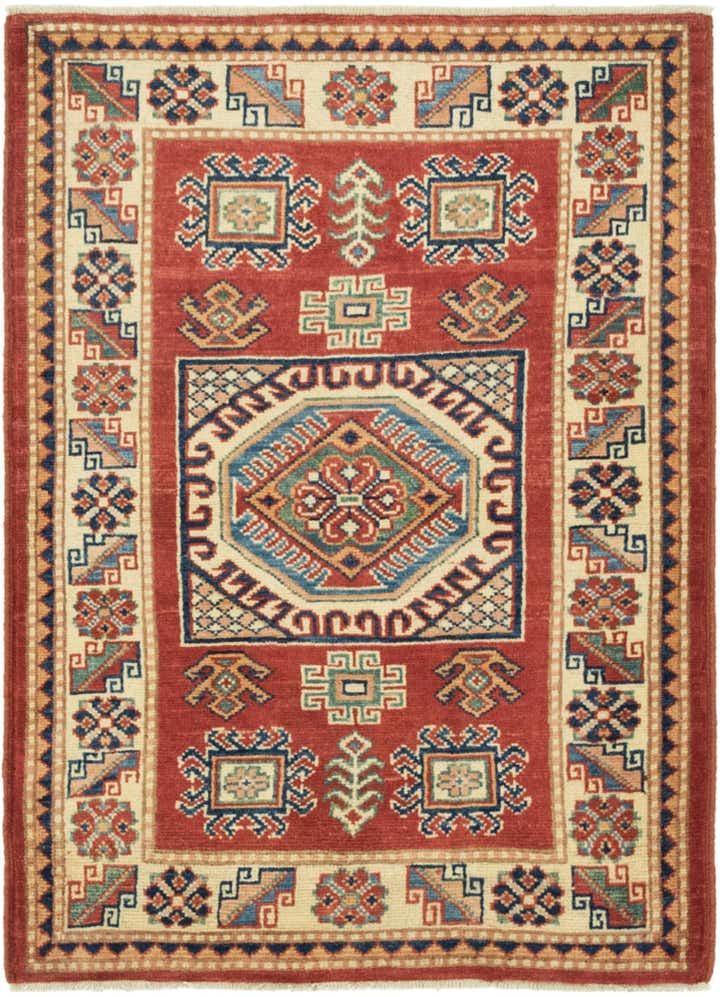 2' 9 x 3' 10 Hand Knotted Kazak Rug