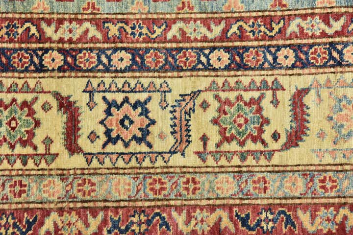 6' 6 x 9' 8 Hand Knotted Kazak Oriental Rug