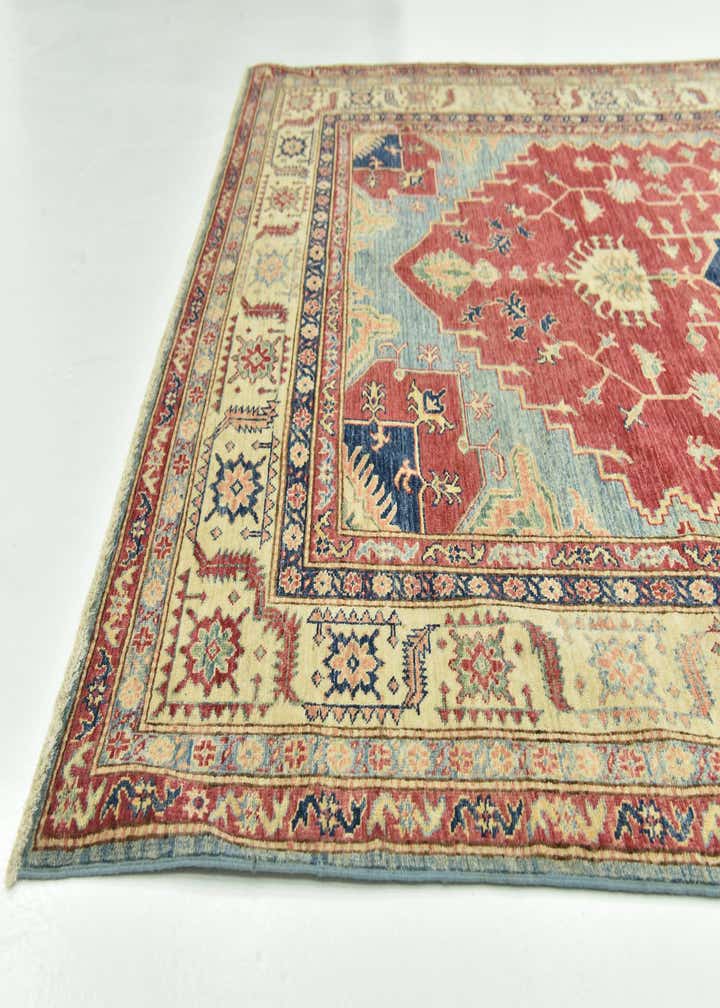 6' 6 x 9' 8 Hand Knotted Kazak Oriental Rug