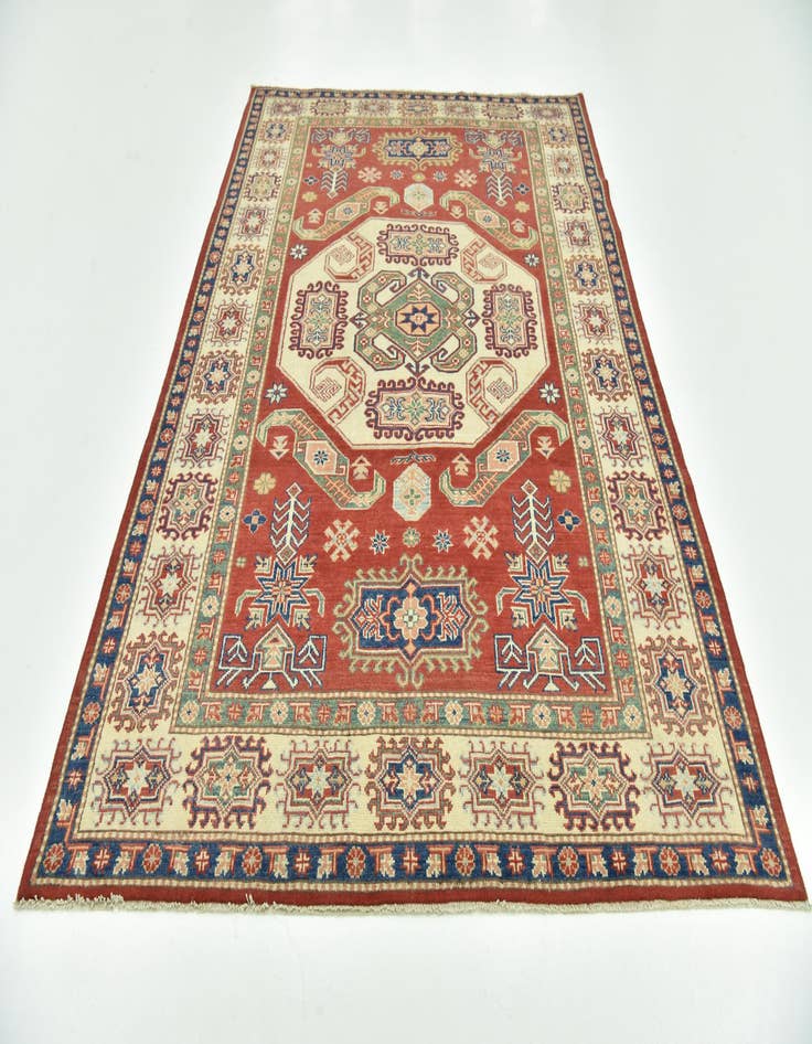 Detail image of 6' 3 x 8' 7  Hand Knotted Kazak Rug