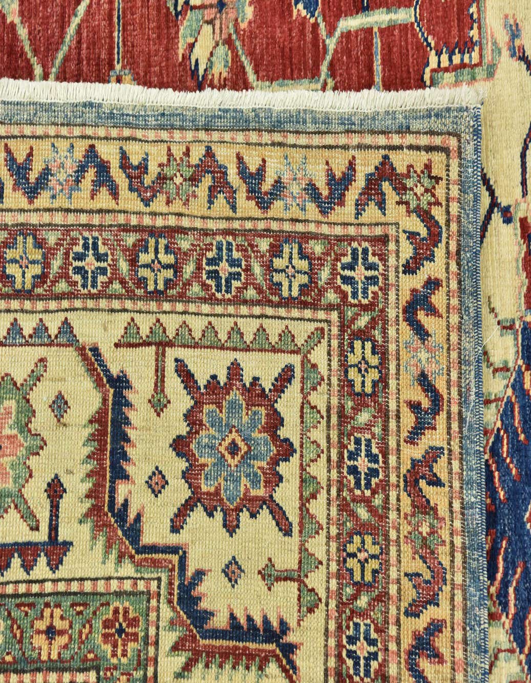Detail image of 200cm x 297cm  Hand Knotted Kazak Oriental Alfombra