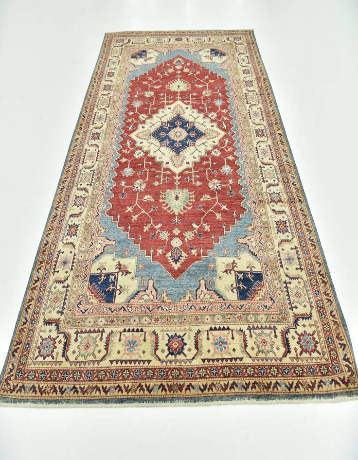 Detail image of 6' 7 x 9' 9 Hand Knotted Kazak Oriental Rug