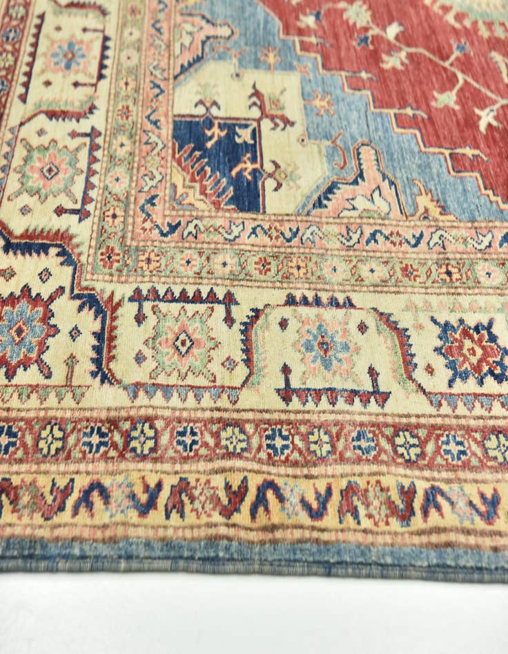 Detail image of 6' 7 x 9' 9 Hand Knotted Kazak Oriental Rug